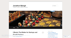 Desktop Screenshot of jonathonbalogh.com